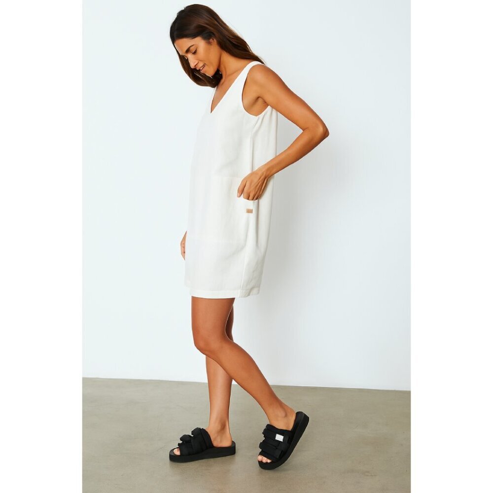 LUNYA‎ White Sleeveless Cool Romper Size XL Cozy Lounge Wear Sincere White